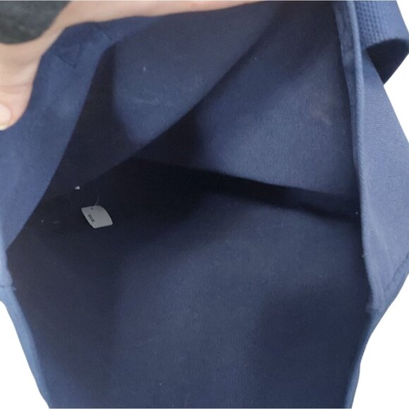 NWT Bath and Body Works Blue Gingham Tote Bag VIP Canvas Spring Plaid Beach Bag - Picture 7 of 7